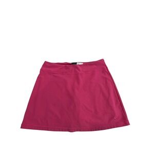 Nike Womens Pink Dri-FIT Skort Small Athletic Tennis Golf